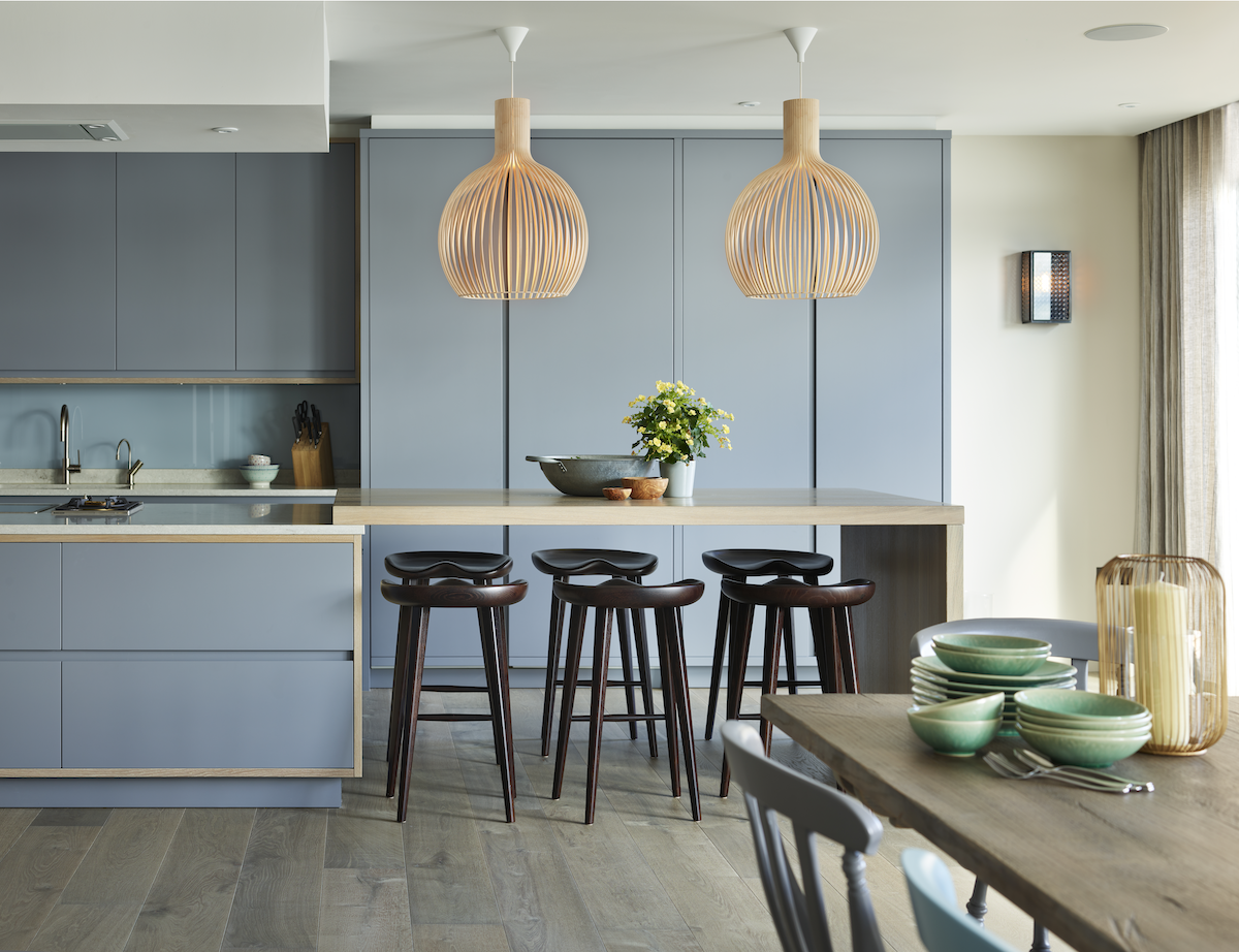 Oak wood flooring boards London, UK